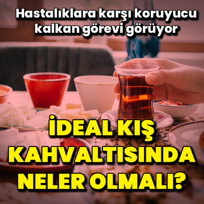 Hastalıklara karşı koruyan kış kahvaltısı