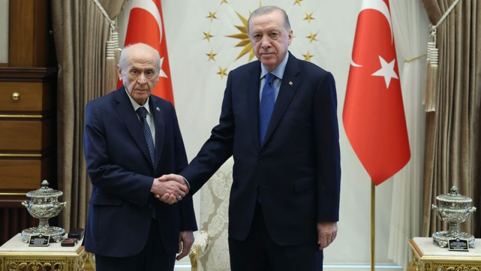 Cumhurbaşkanı Erdoğan ile Bahçeli görüştü