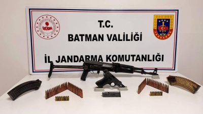 Batman'da silah kaçakçılığı operasyonu