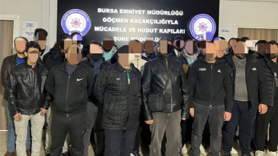 Kaçak işçi operasyonu: 46 kişi yakalandı