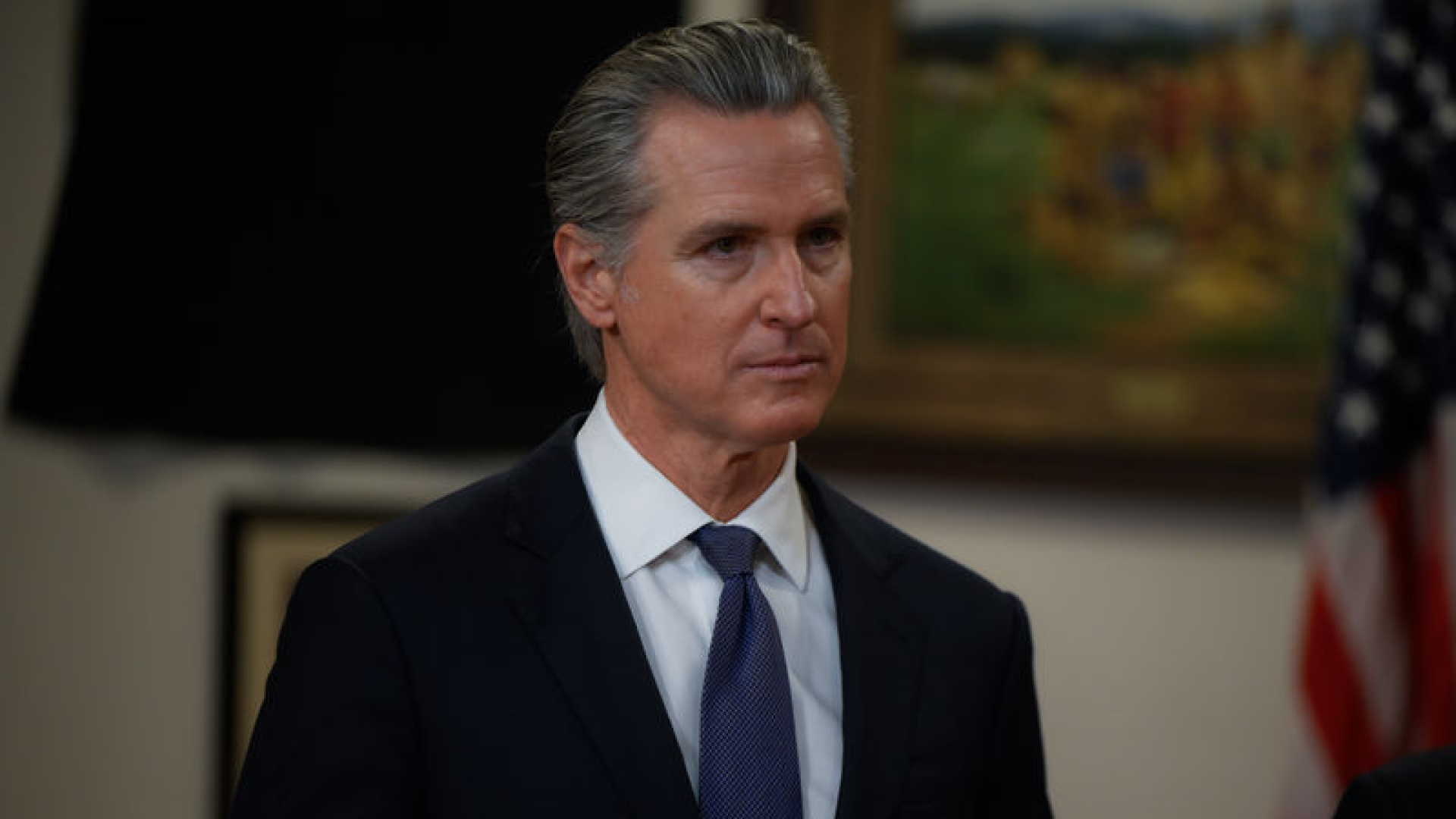 California Valisi Newsom, Davos'taki Konuşmasının Beyaz Saray Tarafından Engellendiğini İddia Etti