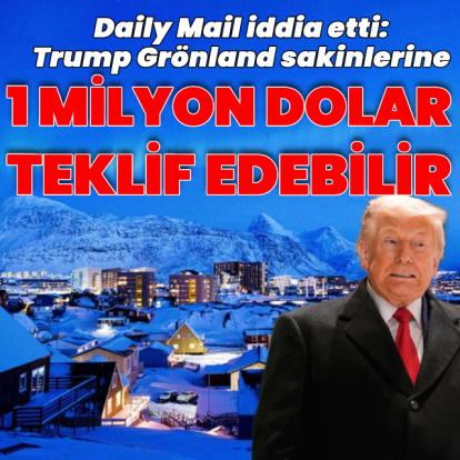 Trump Grönland için kişi başı 1 milyon dolar teklif edebilir