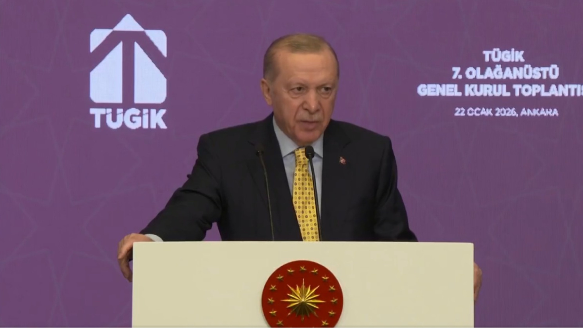 Cumhurbaşkanı Erdoğan, Girişimci İş İnsanları Konfederasyonu Genel Kurulu'nda Konuştu