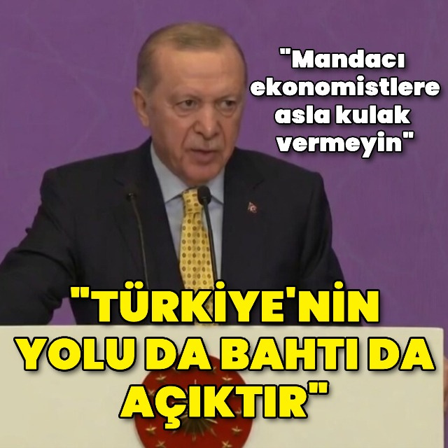 "Türkiye'nin yolu da bahtı da hamdolsun açıktır"