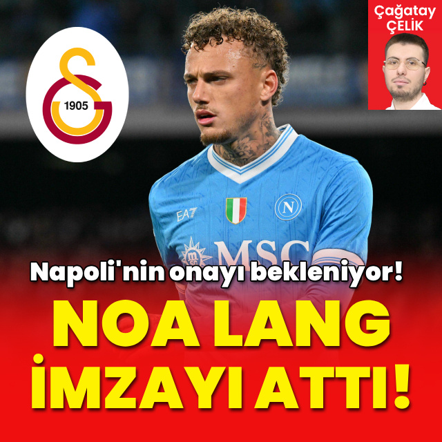 Noa Lang, Galatasaray'a imzayı attı!