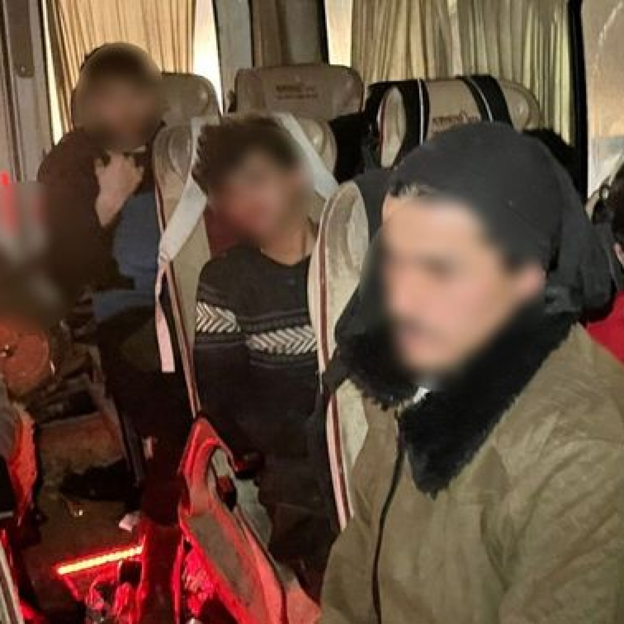 32 düzensiz göçmen yakalandı