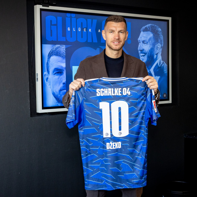 Edin Dzeko, Schalke 04'te!