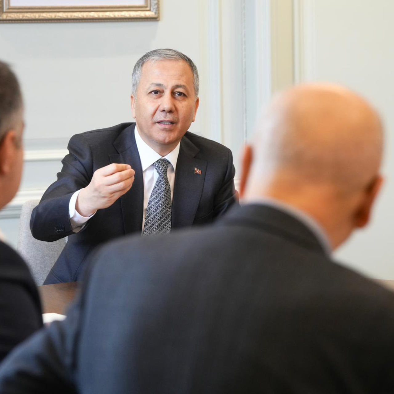 Ezidi toplumu temsilcilerini kabul etti