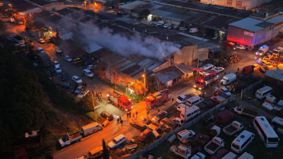 Marangoz atölyesinde yangın çıktı