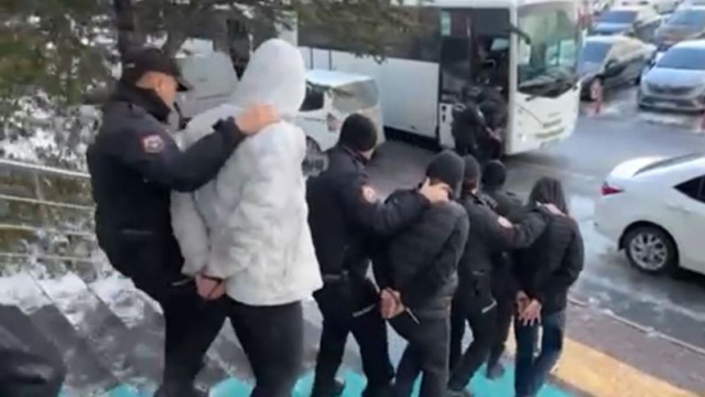 Kayseri'de dolandırıcılık operasyonu: 8 tutuklama