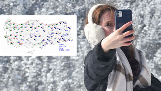 Meteoroloji'den 26 kent için 'sarı' alarm! Batıda yağmur doğuda kar!