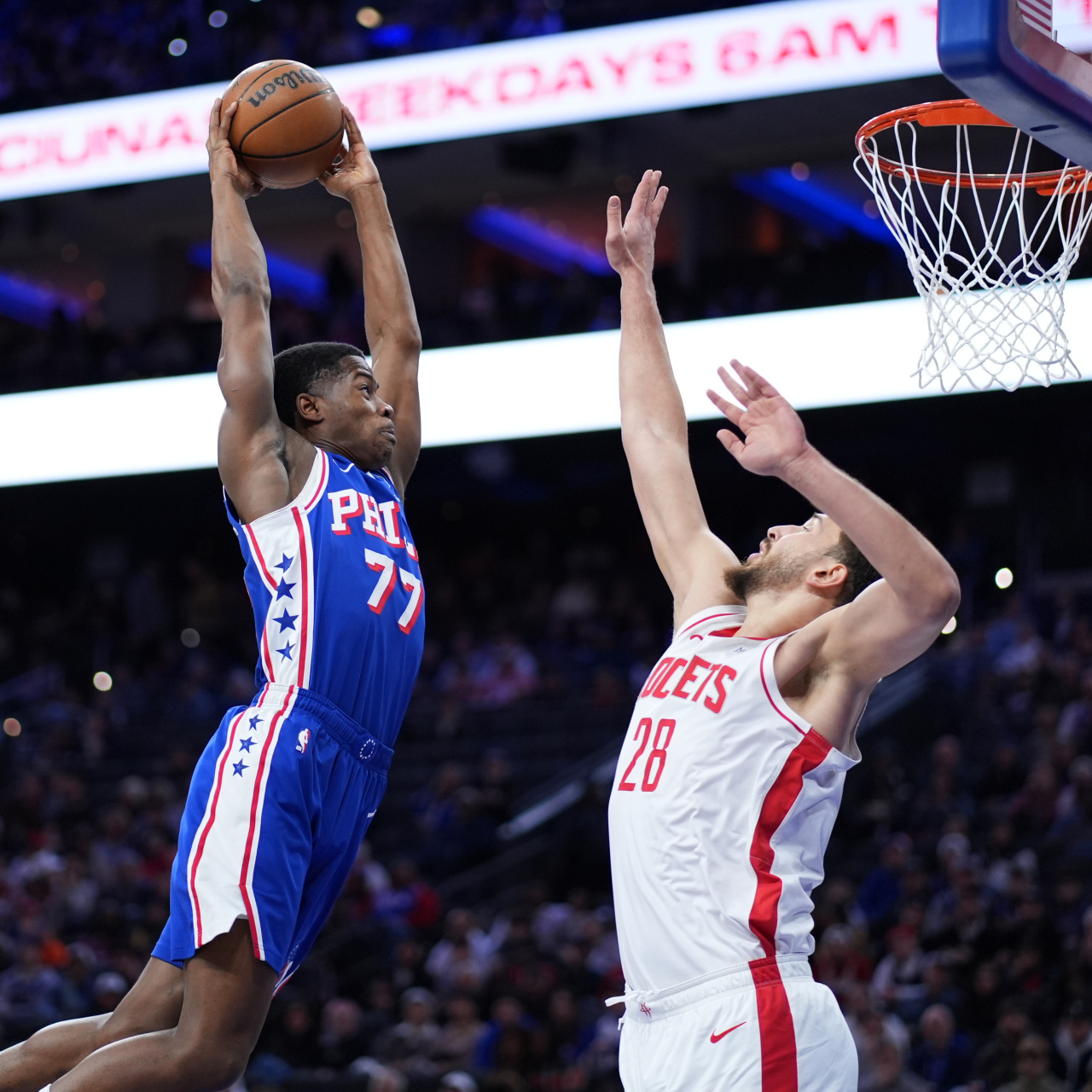 76ers, Rockets'ı uzatmada mağlup etti