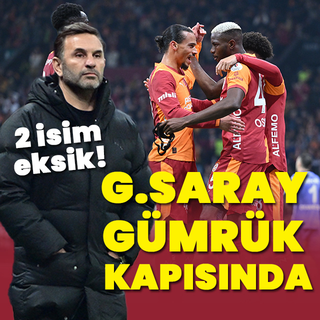 Galatasaray, Karagümrük deplasmanında!