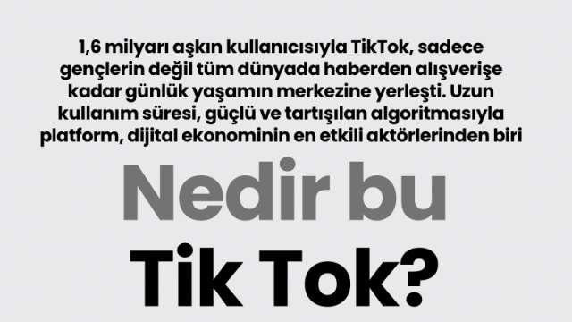 Nedir bu Tik Tok?