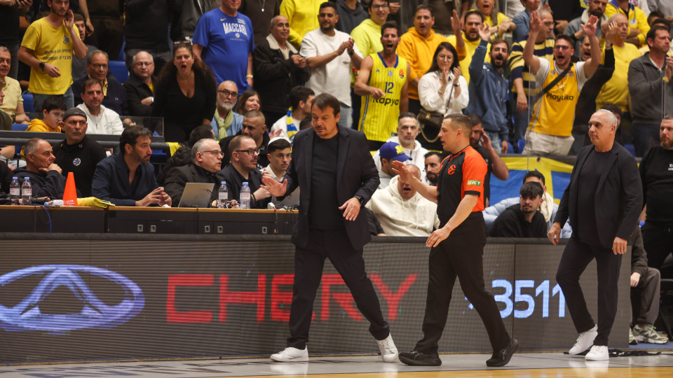 Ergin Ataman'a İsrail'de çirkin saldırı!