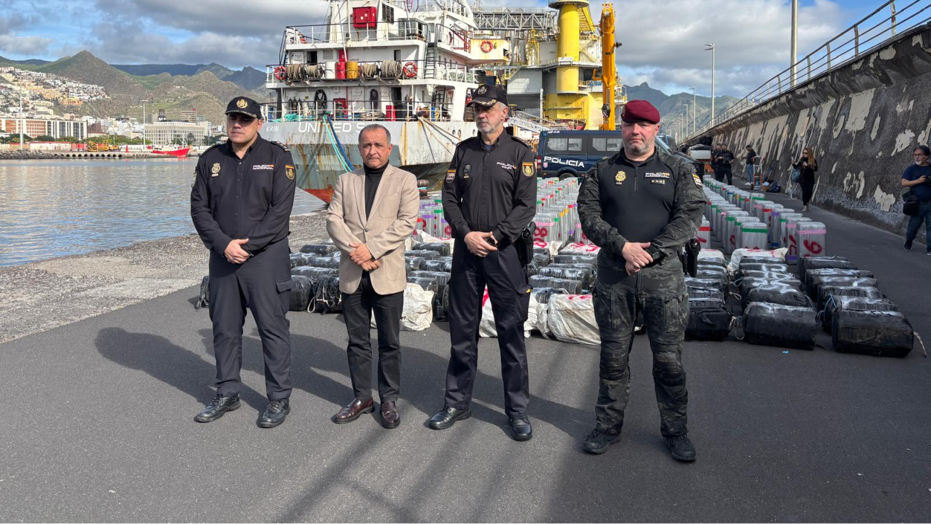 İspanya'daki uyuşturucu yüklü gemiye paravan şirket kurmuşlar! | Son dakika haberleri