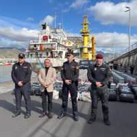 İspanya'daki uyuşturucu yüklü gemiye paravan şirket kurmuşlar!