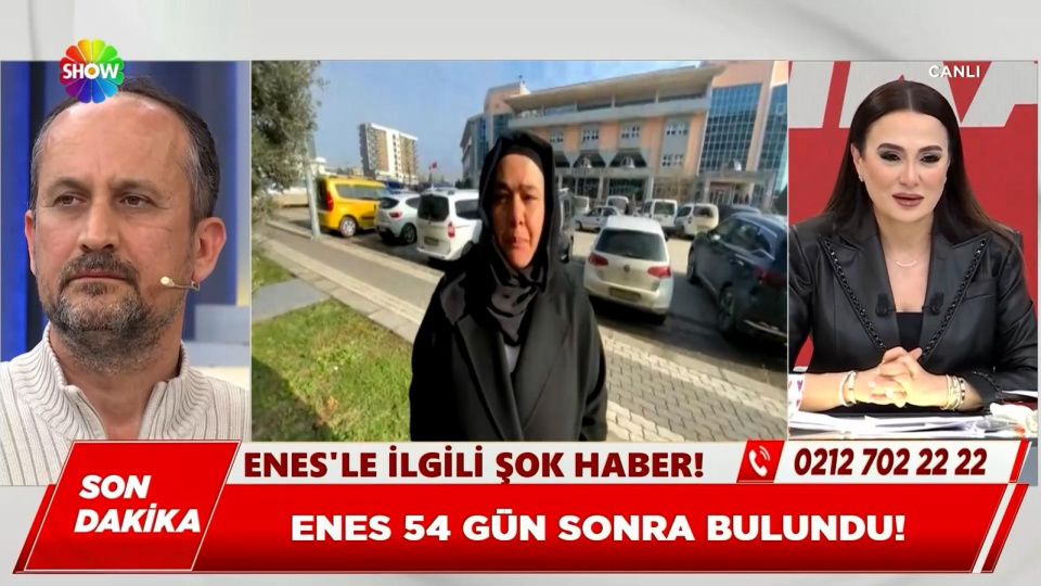 54 gündür kayıp olan Enes bulundu