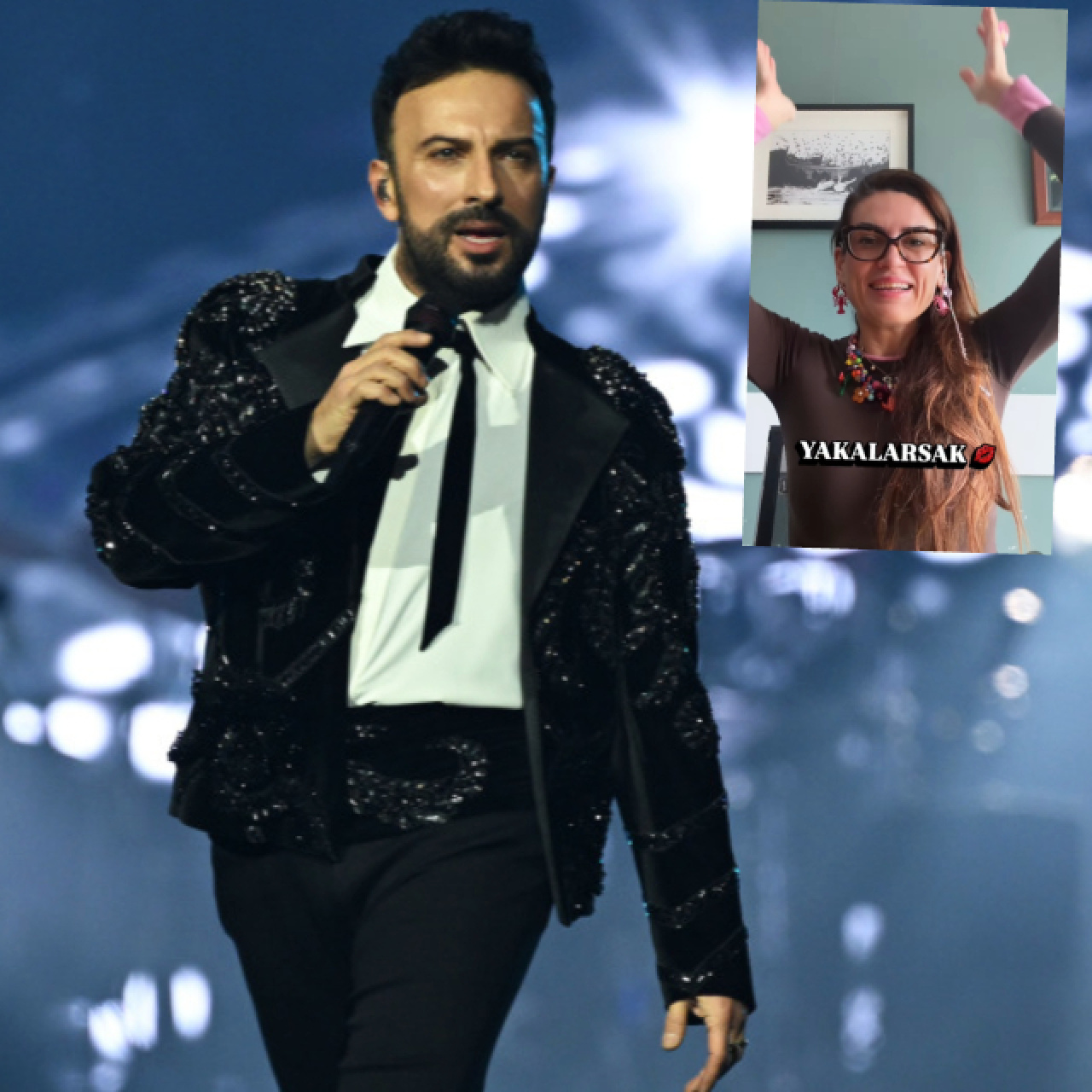 Konserine davet etti