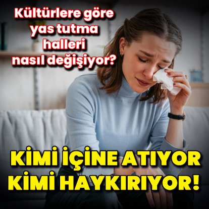Kimi içine atıyor kimi haykırıyor...