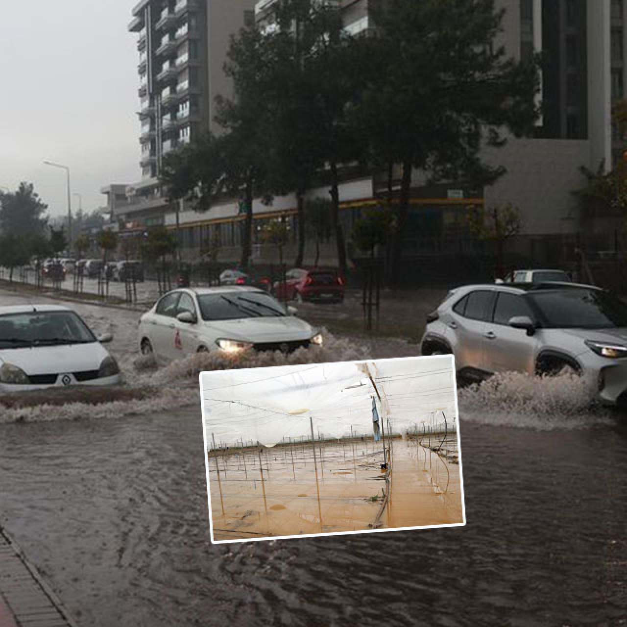 24 saatte metrekareye 190 kg yağış düştü! Turizmin başkenti sele teslim!
