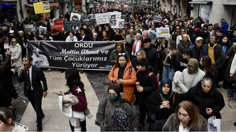 Mattia Ahmet Minguzzi için yürüdüler