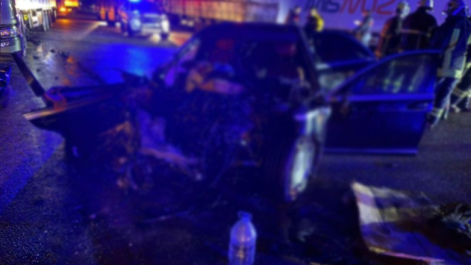 Burdur'da zincirleme kaza: 1 ölü, 7 yaralı