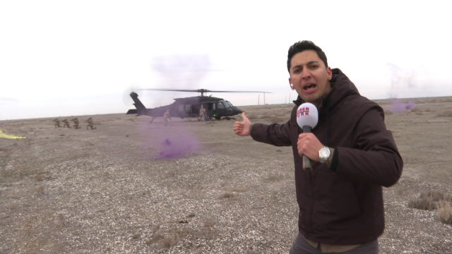 TSK'nın zorlu eğitim süreci Habertürk'te