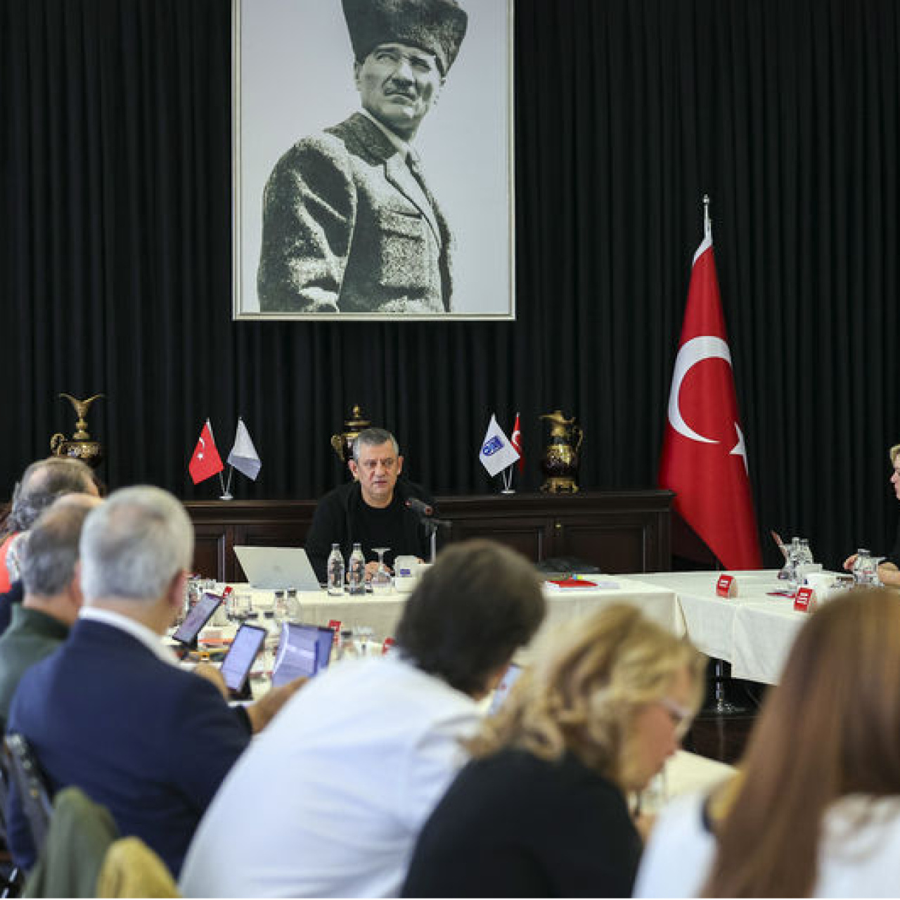 Özel, CAO toplantısına katıldı