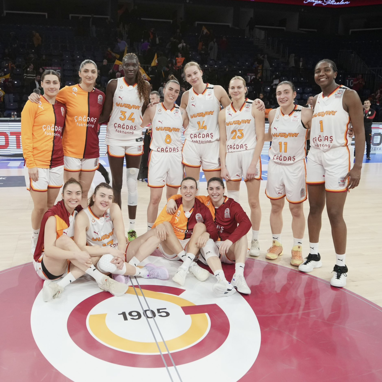 Galatasaray Çağdaş Faktoring evinde galip!