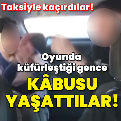 Oyunda küfürleştiği gence kâbusu yaşattılar!