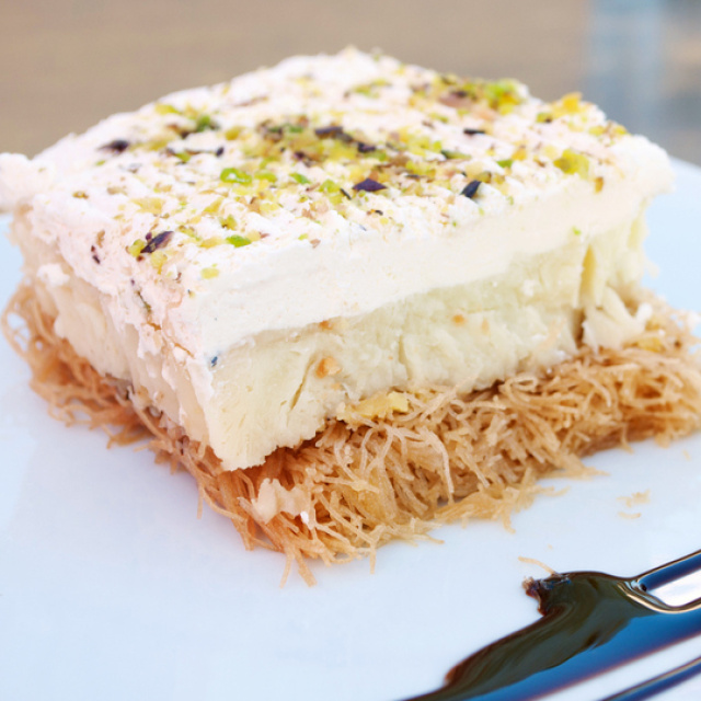 Kadayıflı muhallebi tarifi