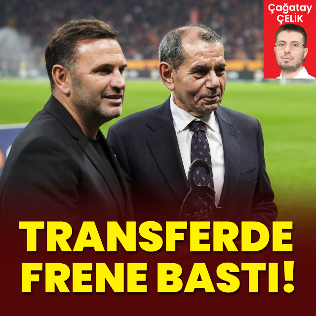 Galatasaray transferde frene bastı!