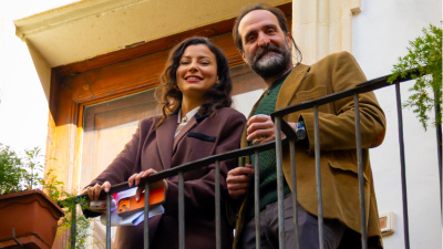 İtalya'da sete çıktı