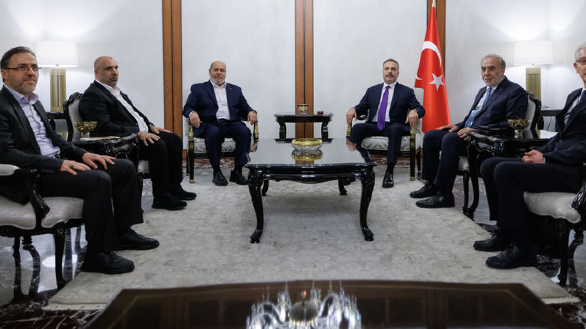 Dışişleri Bakanı Hakan Fidan, Hamas Heyeti ile Ankara'da Görüştü