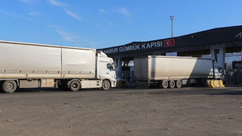 Habur Sınır Kapısı'nda 2025'te 3,4 milyar dolarlık ihracat