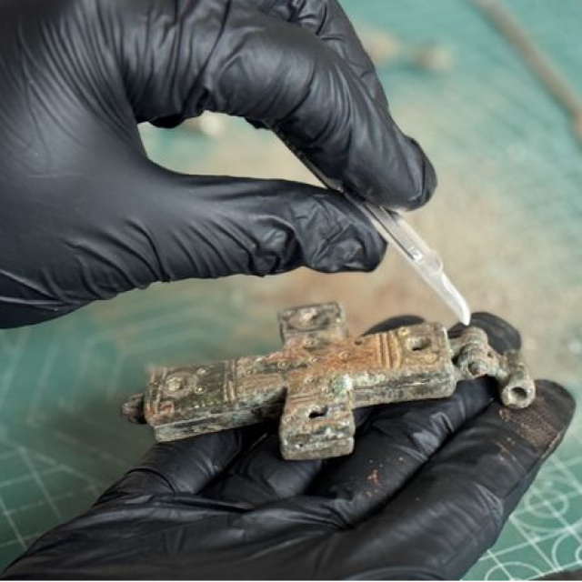 Konya'da bulundu, temizlenip koruma altına alındı