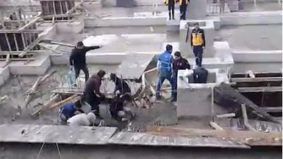 İnşaat alanında göçük: 1 işçi öldü