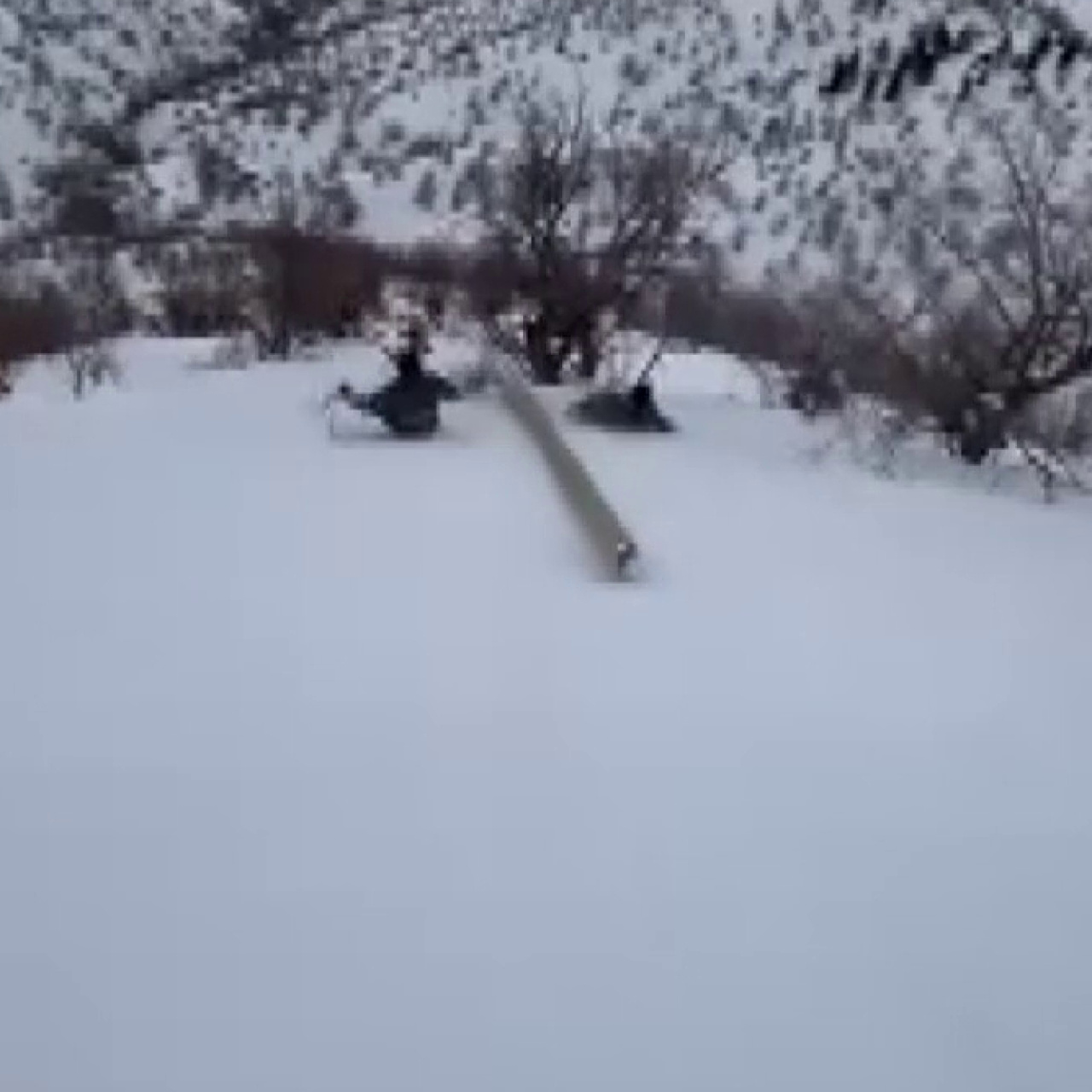 Korkutan görüntü! Facia kıl payı!