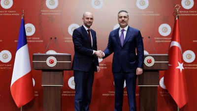 Bakan Fidan Fransız mevkidaşıyla görüştü