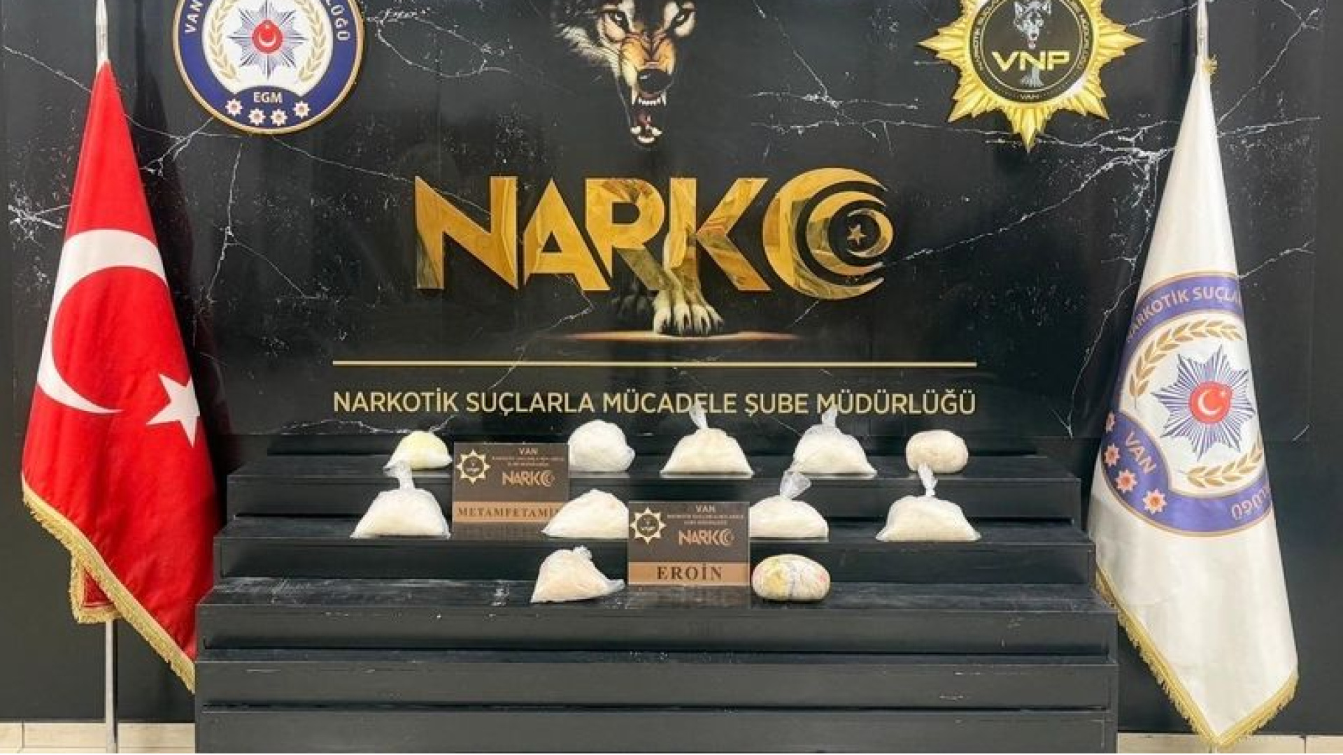 Van'da Büyük Uyuşturucu Operasyonu: 10 Kilo 720 Gram Madde Ele Geçirildi