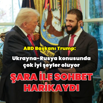 "Şara ile harika sohbet ettik"