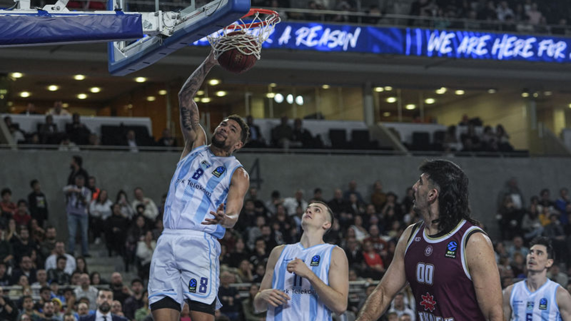 Türk Telekom, Lietkabelis'i 85-75 Yenerek EuroCup'ta 11. Galibiyetini Aldı
