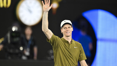 Sinner, Avustralya'da yarı finalde