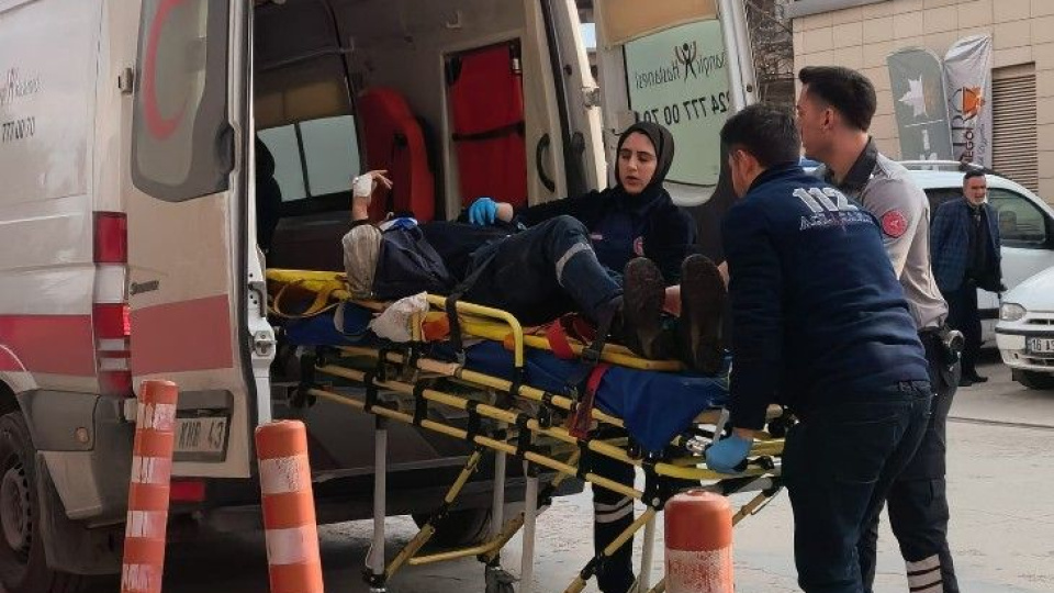 Bakım yaptığı makineye sıkıştı