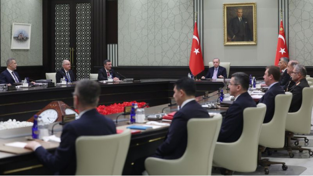 MGK toplantısı sona erdi