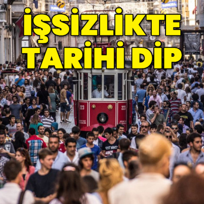 İşsizlikte tarihi dip