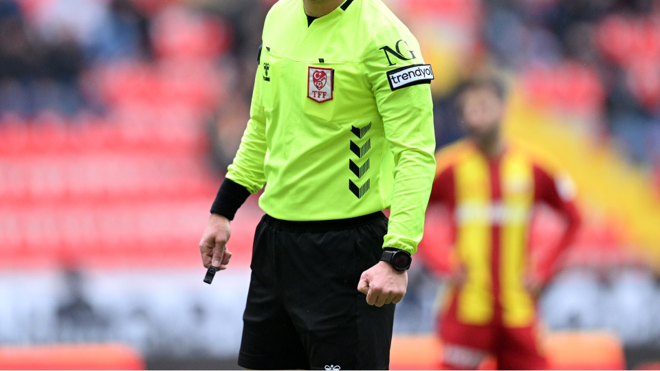 1. Lig'de haftanın hakemleri açıklandı!