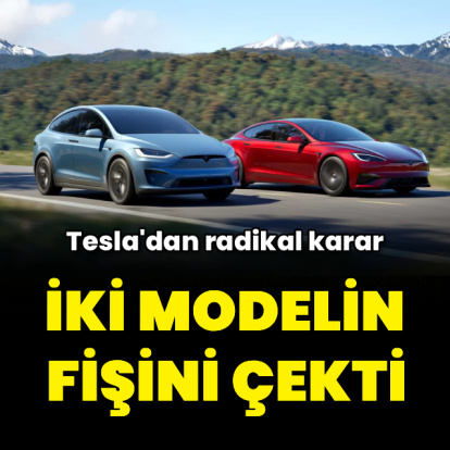 Tesla'dan iki modele veda kararı