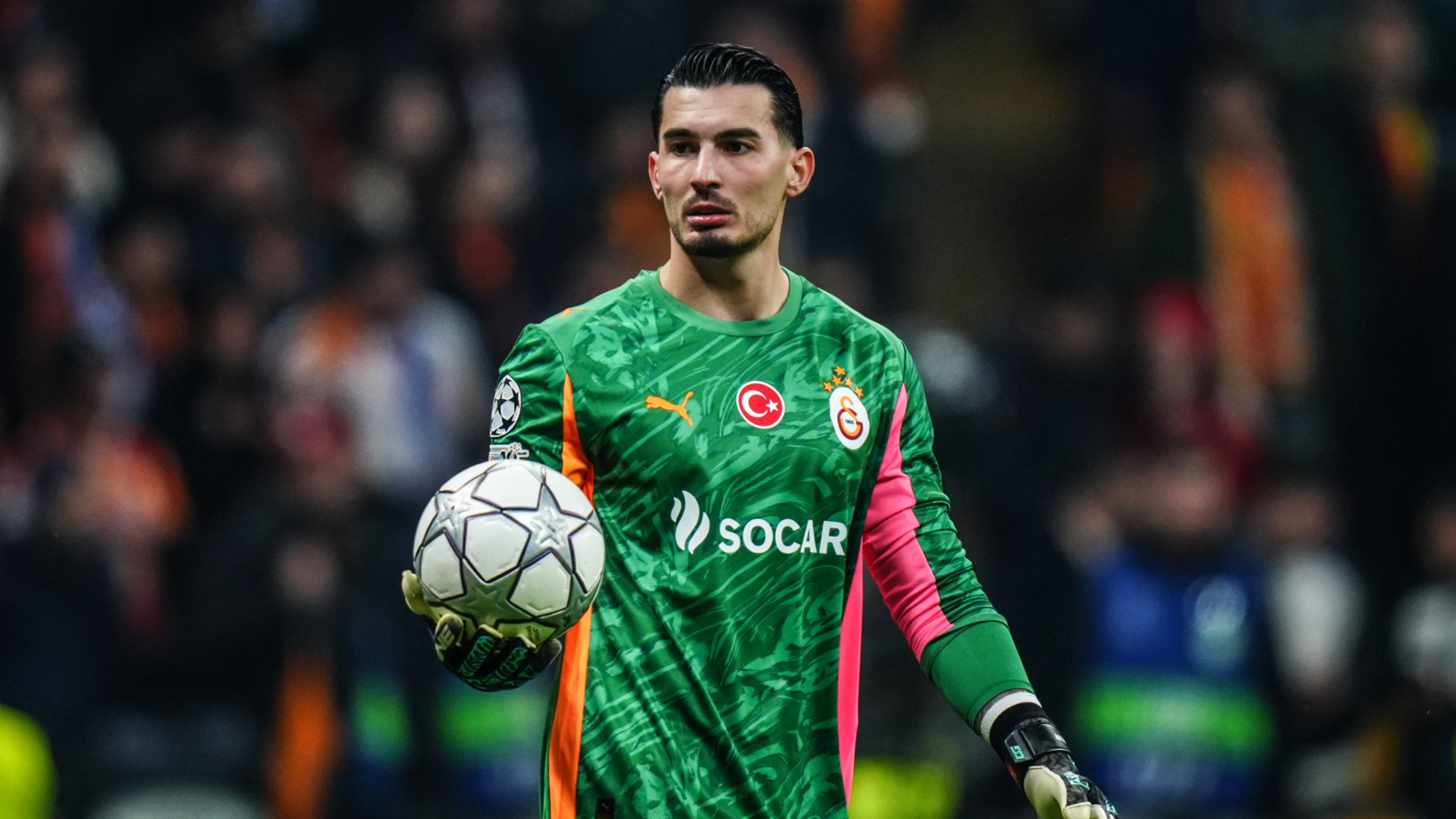Uğurcan Çakır, Şampiyonlar Ligi'nde Pas İsabetiyle İlk 5'te Yer Aldı